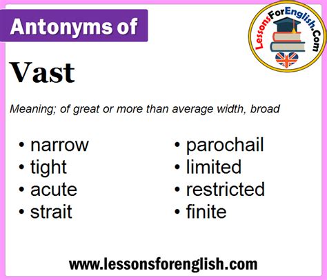 vast synonym|vast synonyms and antonyms.